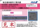 【最新】ANA(全日空)株主優待券5月発行(有効期限:2024/6/1～2025/5/31)